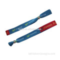 Customized Fabric Event Wristbands for Promotional Acitivity
